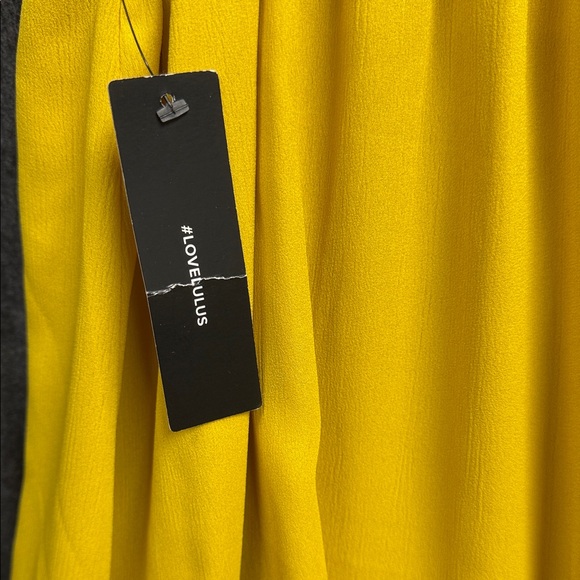 Lulu's Mustard Maxi Dress - Picture 6 of 10